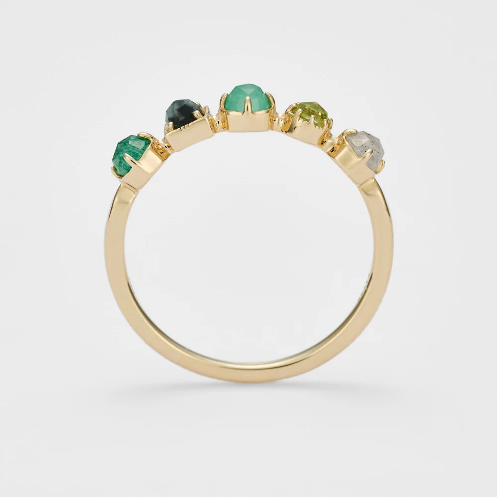 K10 Multi-Stone Ring - Image 4