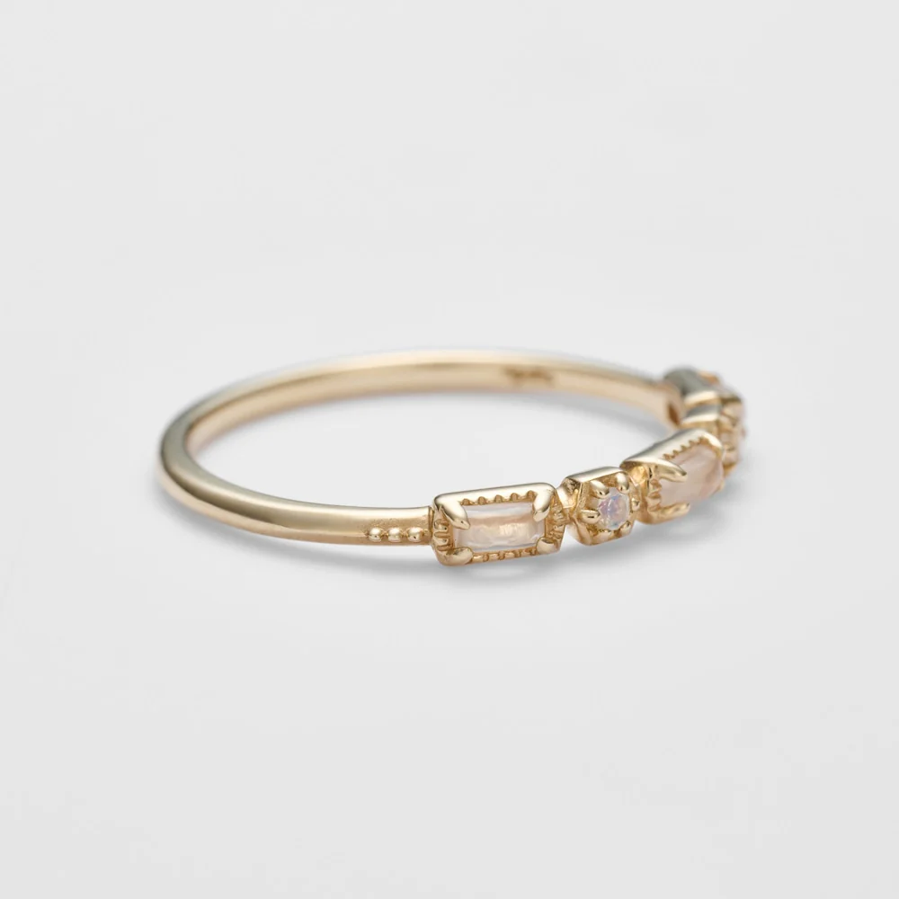 K5 Labradorite/Quartz Ring - Image 2