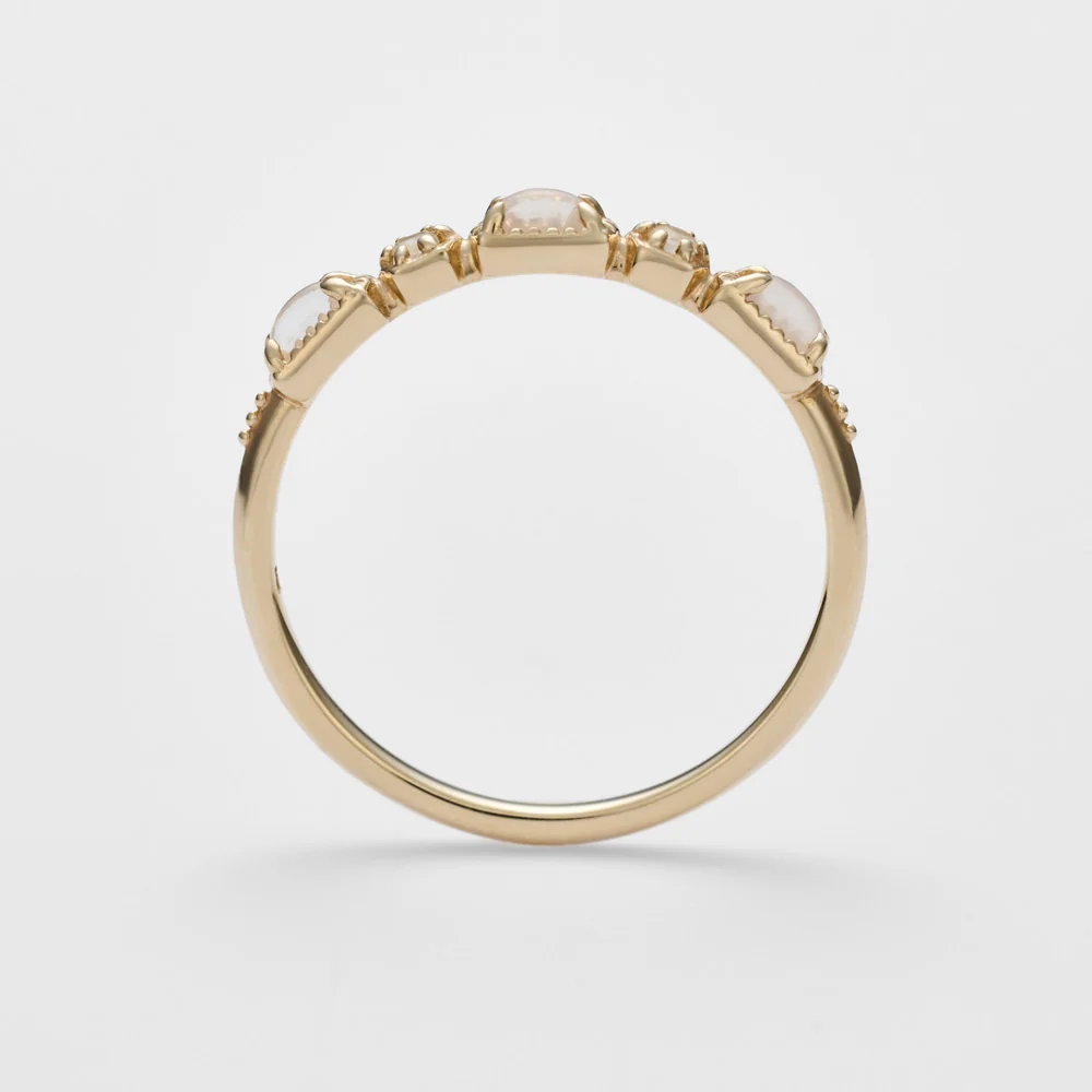 K5 Labradorite/Quartz Ring - Image 4