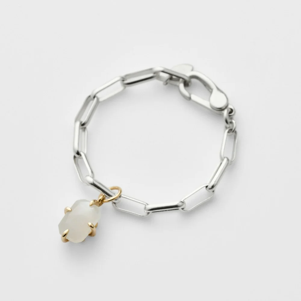 Silver Chain Ring - Image 4