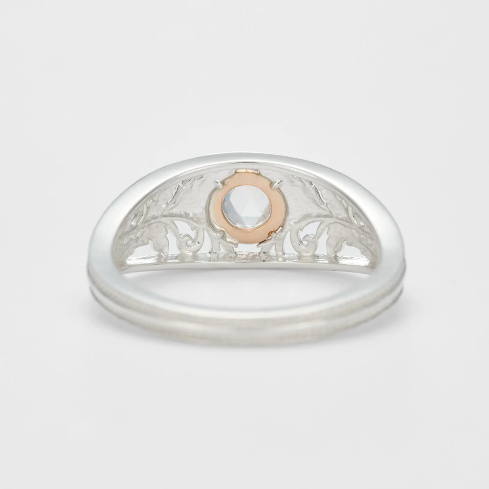 Silver Labradorite Ring - Image 3