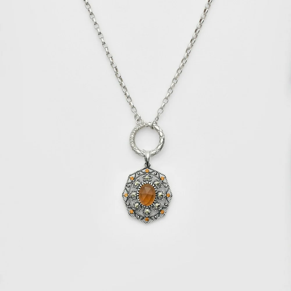 <January Birthstone> Silver Garnet Charm - Image 3