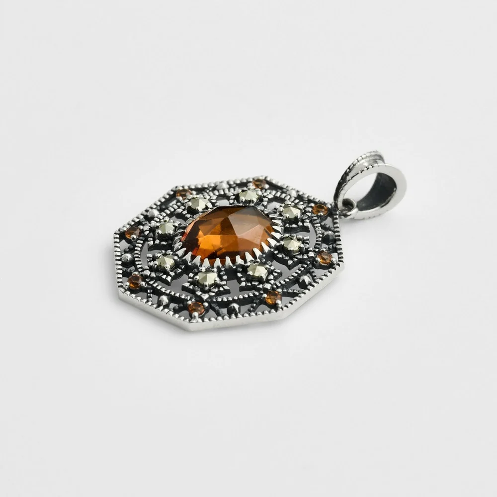 <January Birthstone> Silver Garnet Charm - Image 4