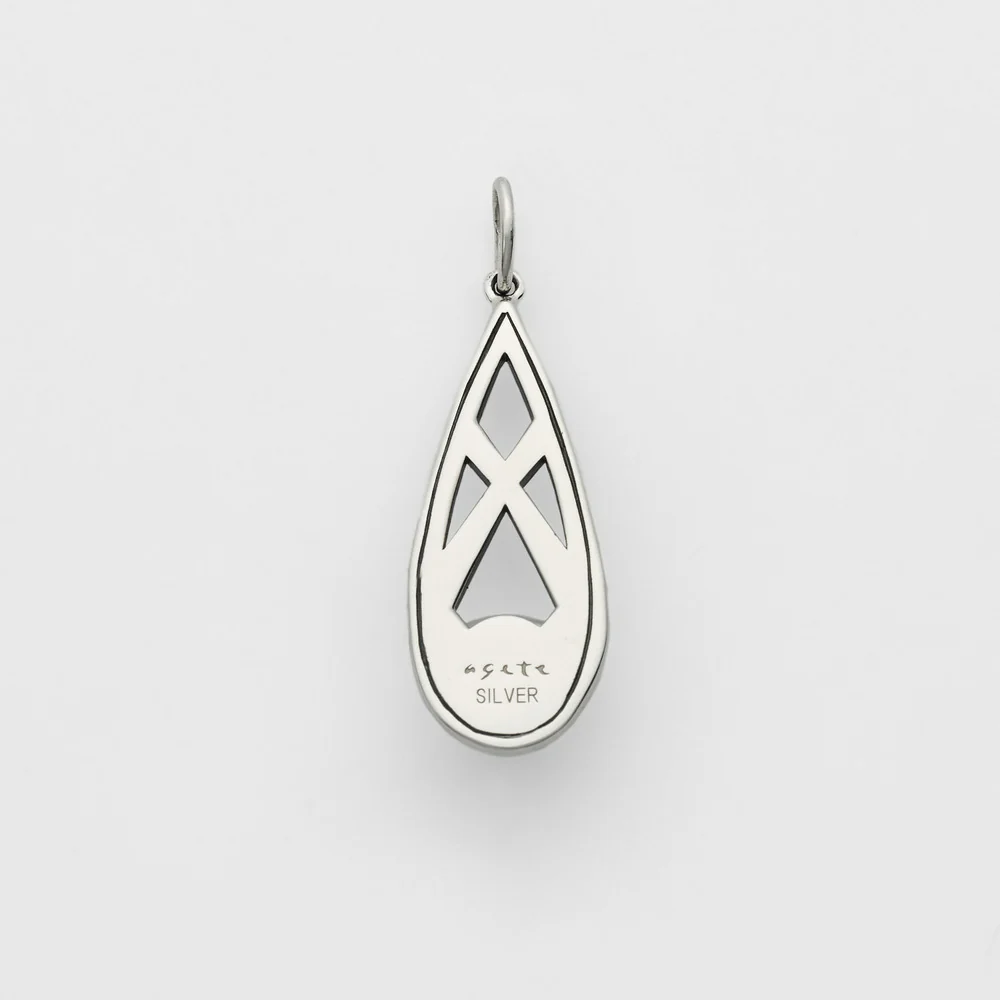 <June Birthstone> Silver Pearl Charm - Image 2