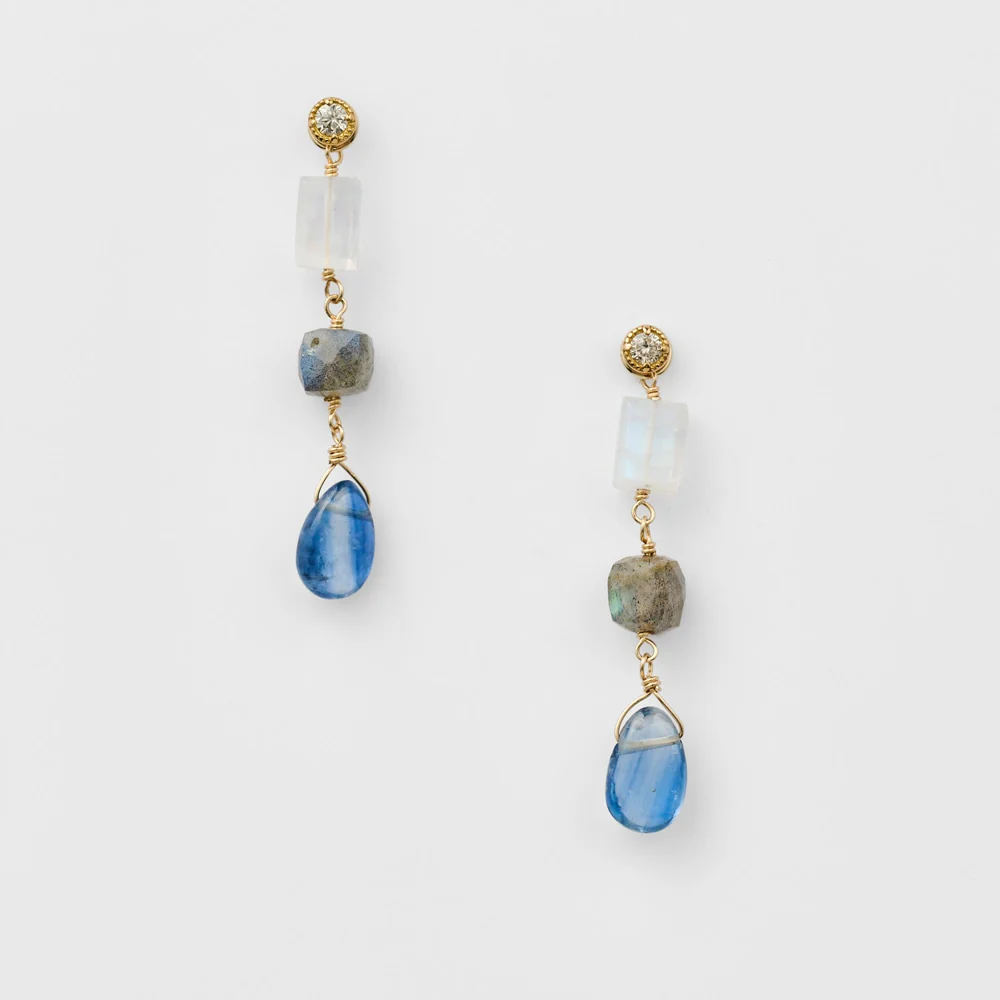 K10 Kyanite Earring Charm - Image 2