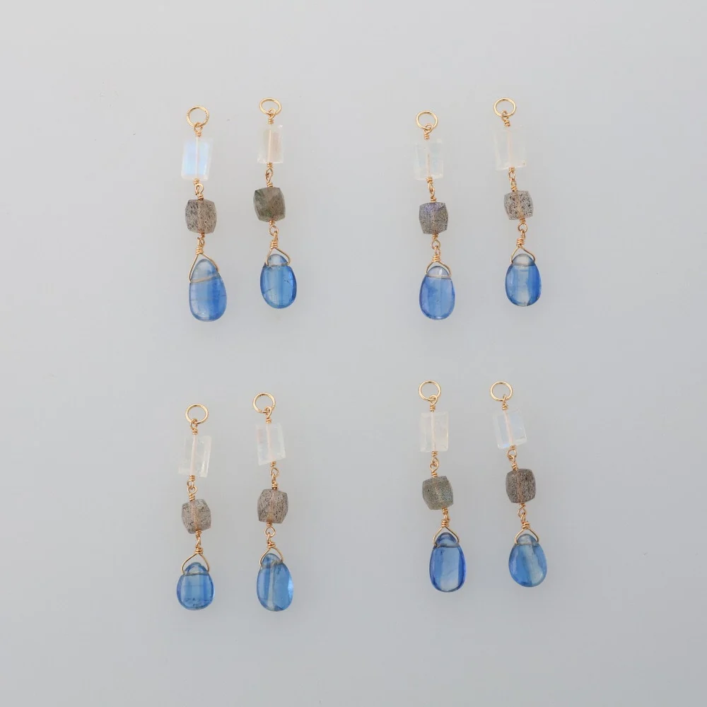 K10 Kyanite Earring Charm - Image 5
