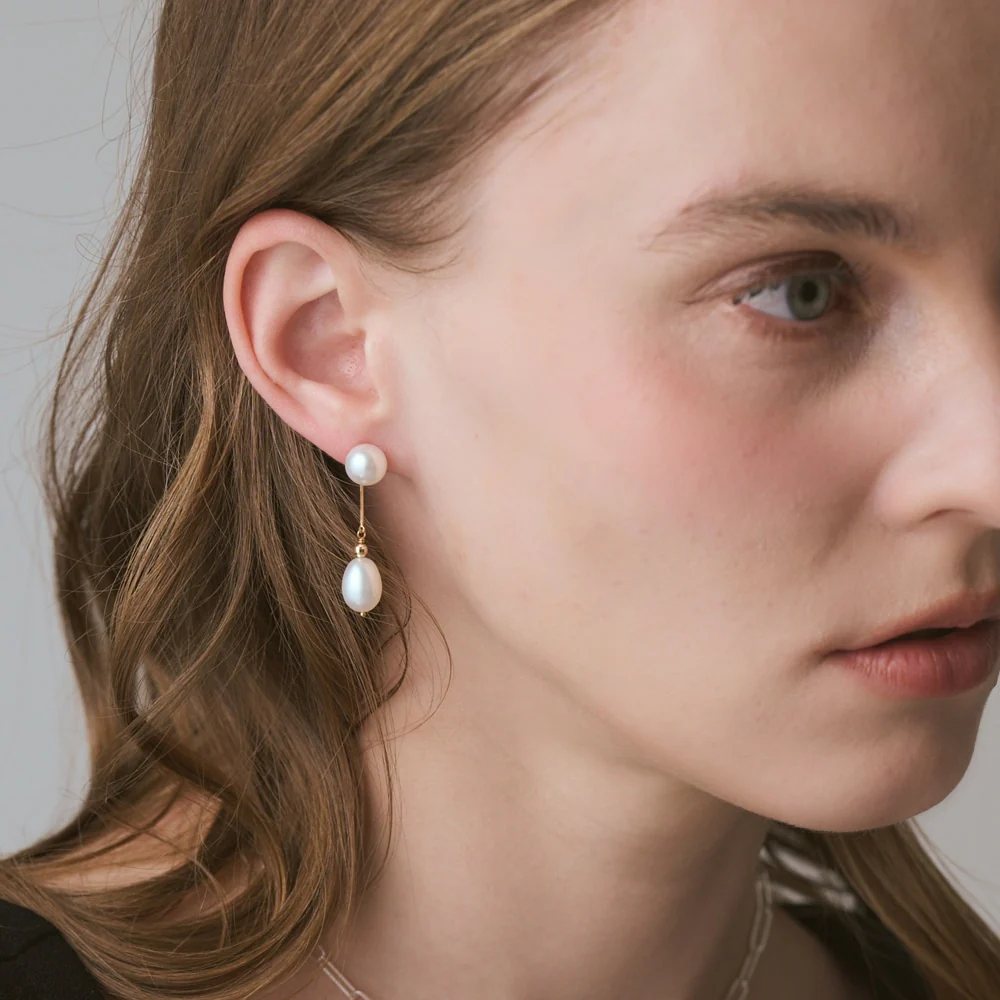K10 Pearl Earring Charm - Image 3