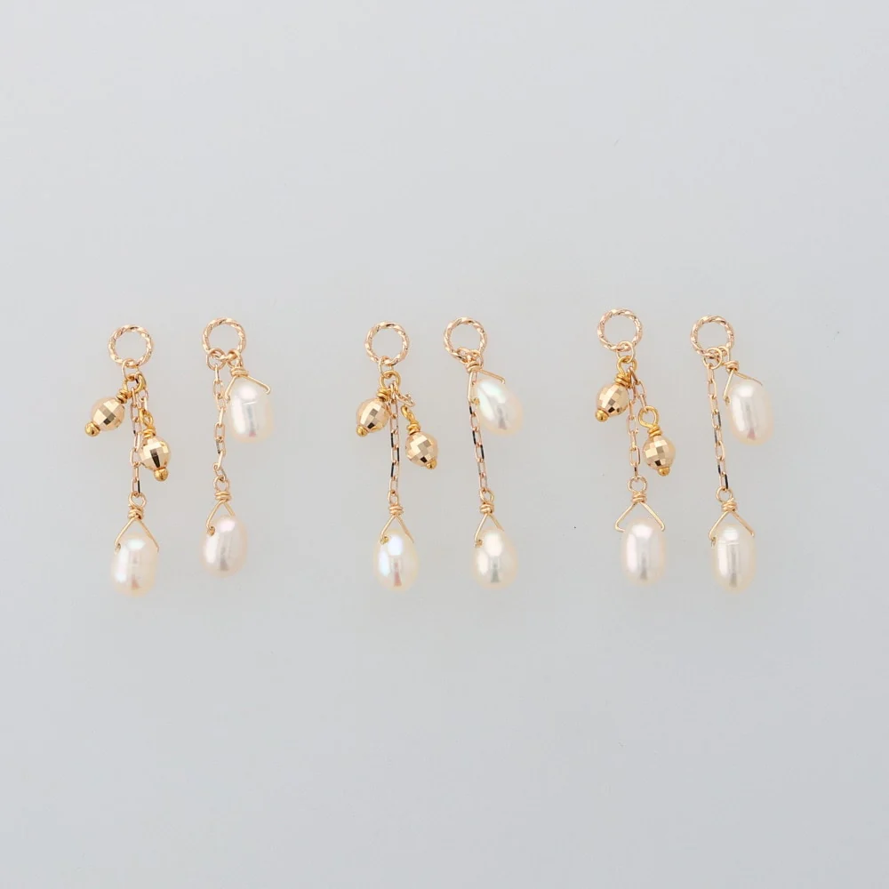 K10 Pearl Earring Charm - Image 4