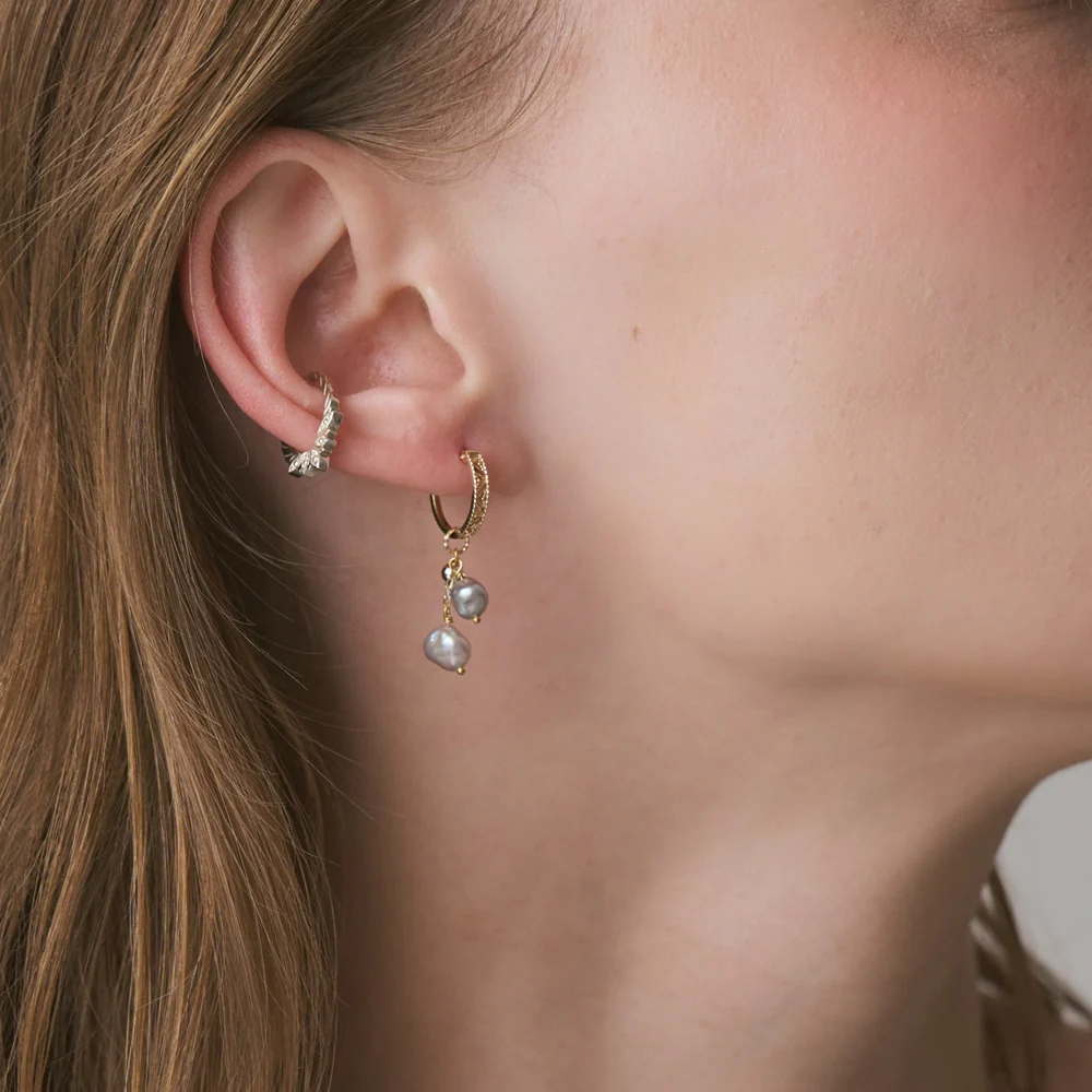 K10 Pearl Earring Charm - Image 3