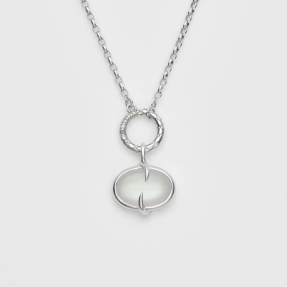 Silver Moonstone Charm - Image 3