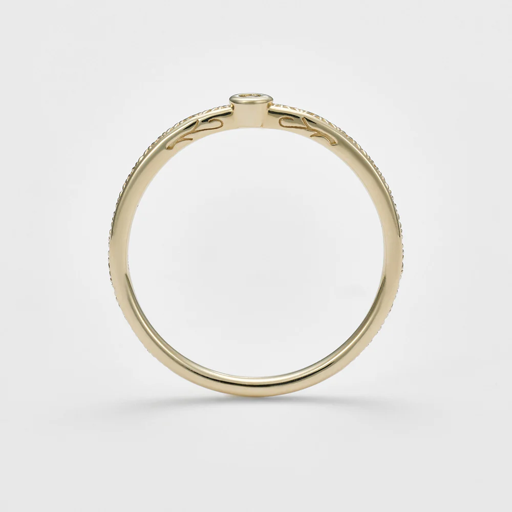 K10 Brown Diamond Ring - Image 4