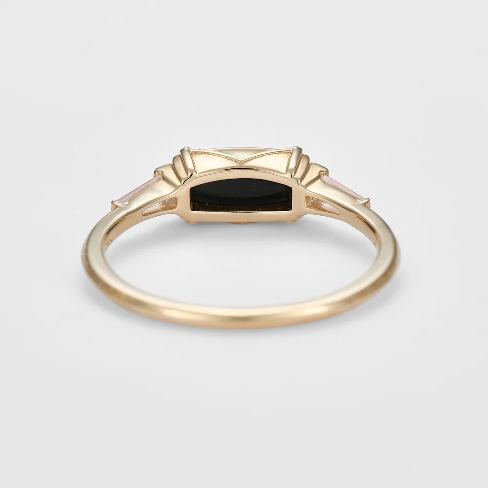 K5 Jet/Quartz Ring - Image 3