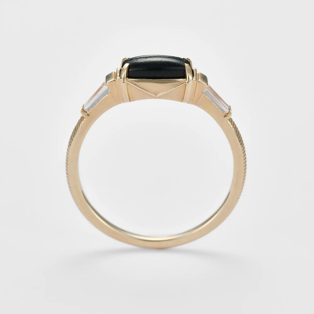 K5 Jet/Quartz Ring - Image 4