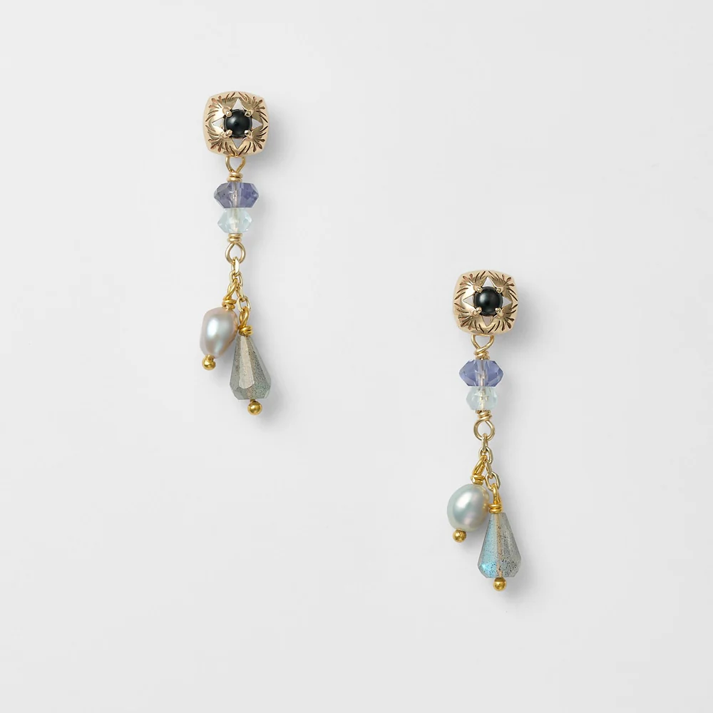 K10 Spinel Earrings - Image 3