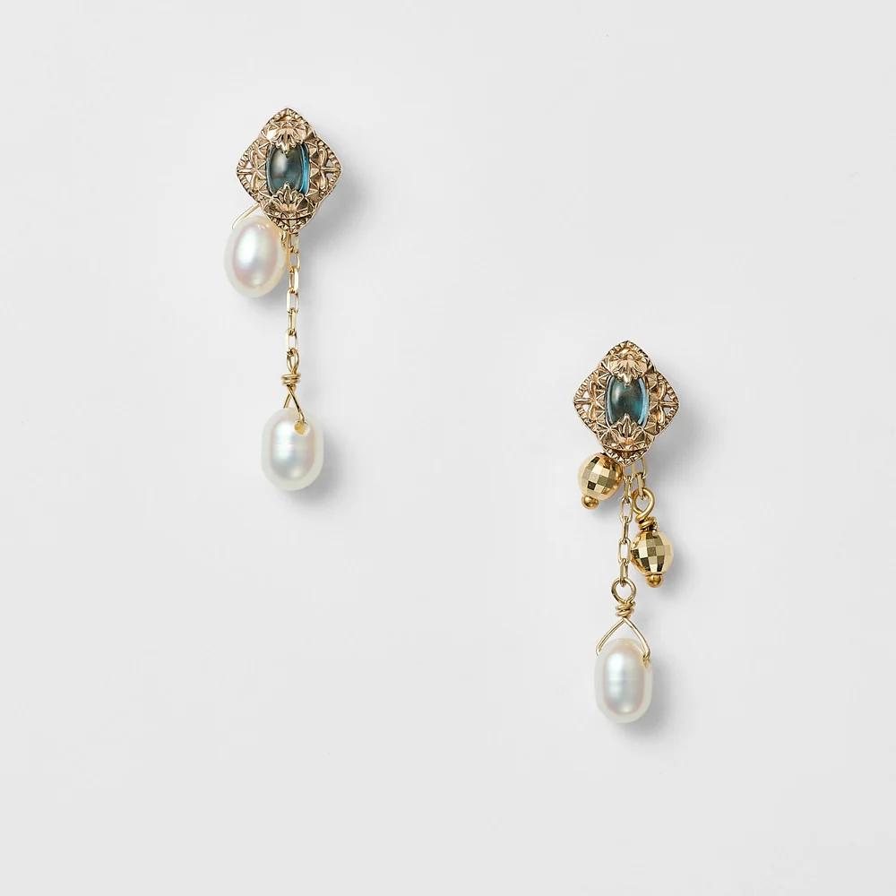 K5 Topaz Earrings - Image 3