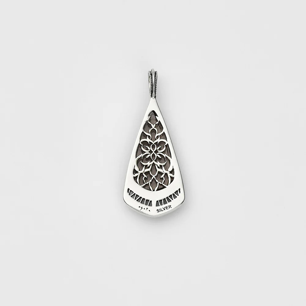 Silver Obsidian Charm - Image 2