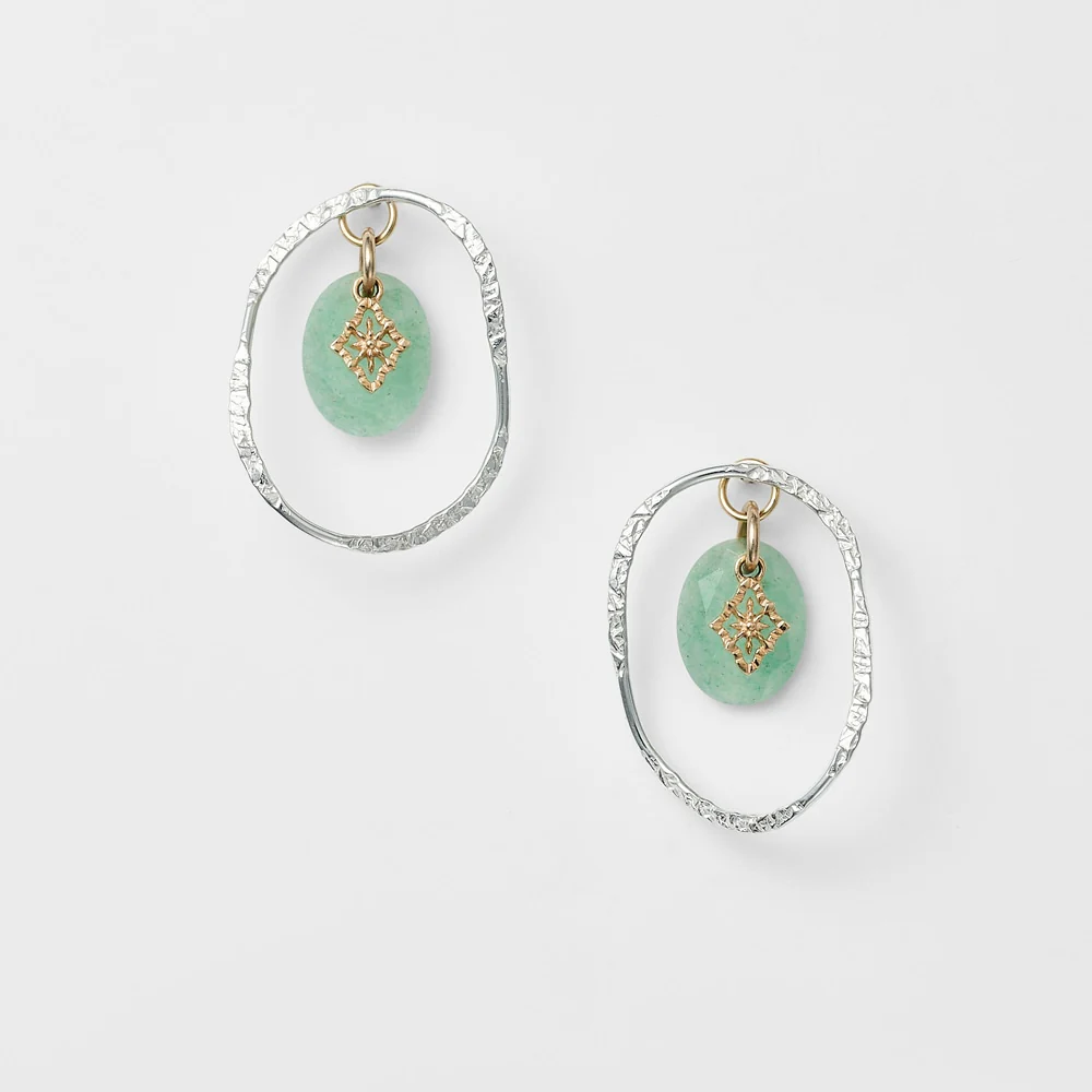 K5 Aventurine Earring Charm - Image 2