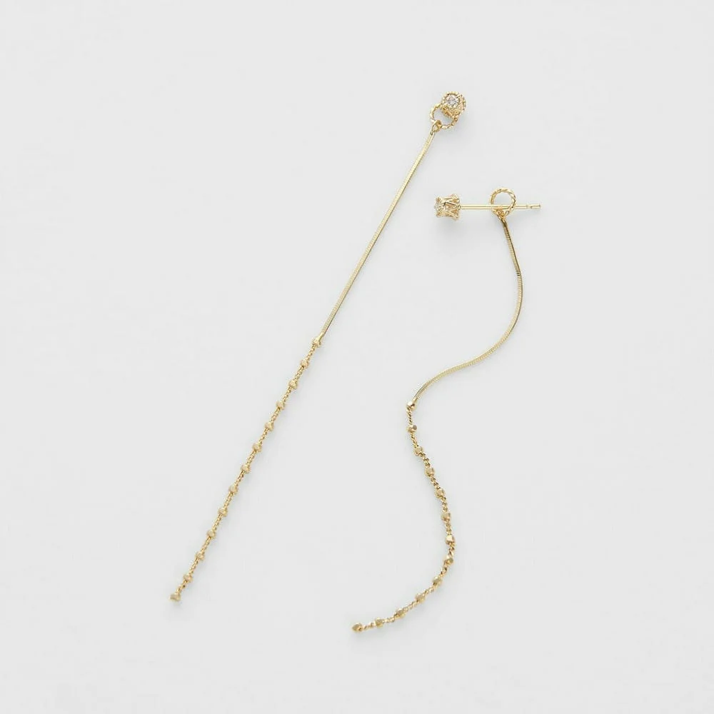 K10 Diamond Earrings (0.02Ct) - Image 3