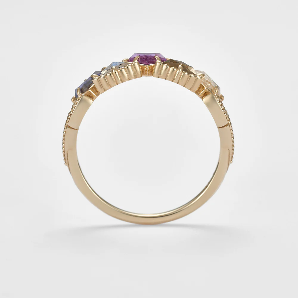 K5 Multi-Stone Ring - Image 4