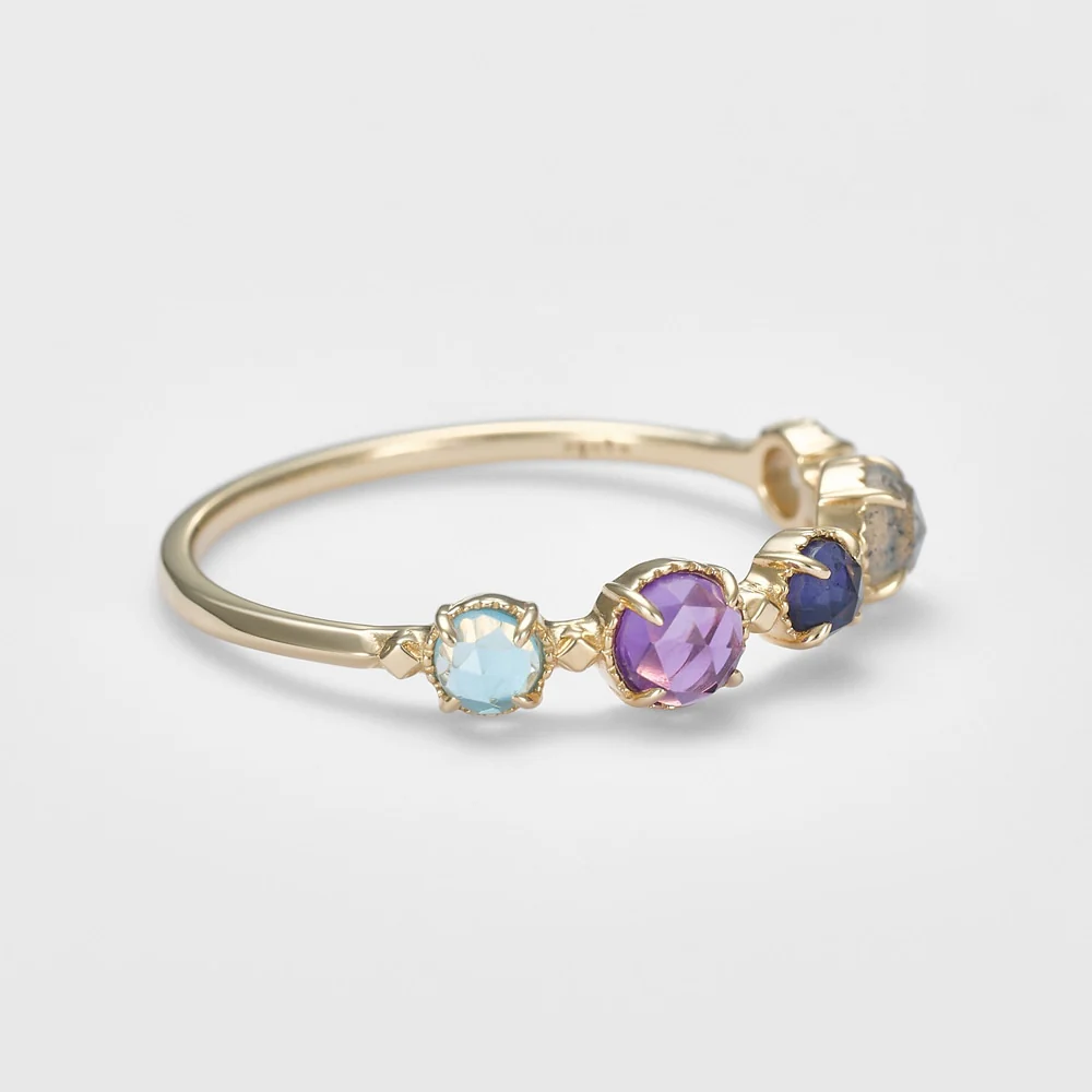 K10 Multi-Stone Ring (L) - Image 2