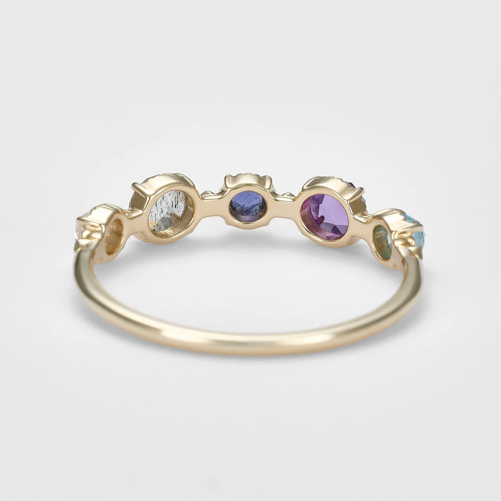 K10 Multi-Stone Ring (L) - Image 3