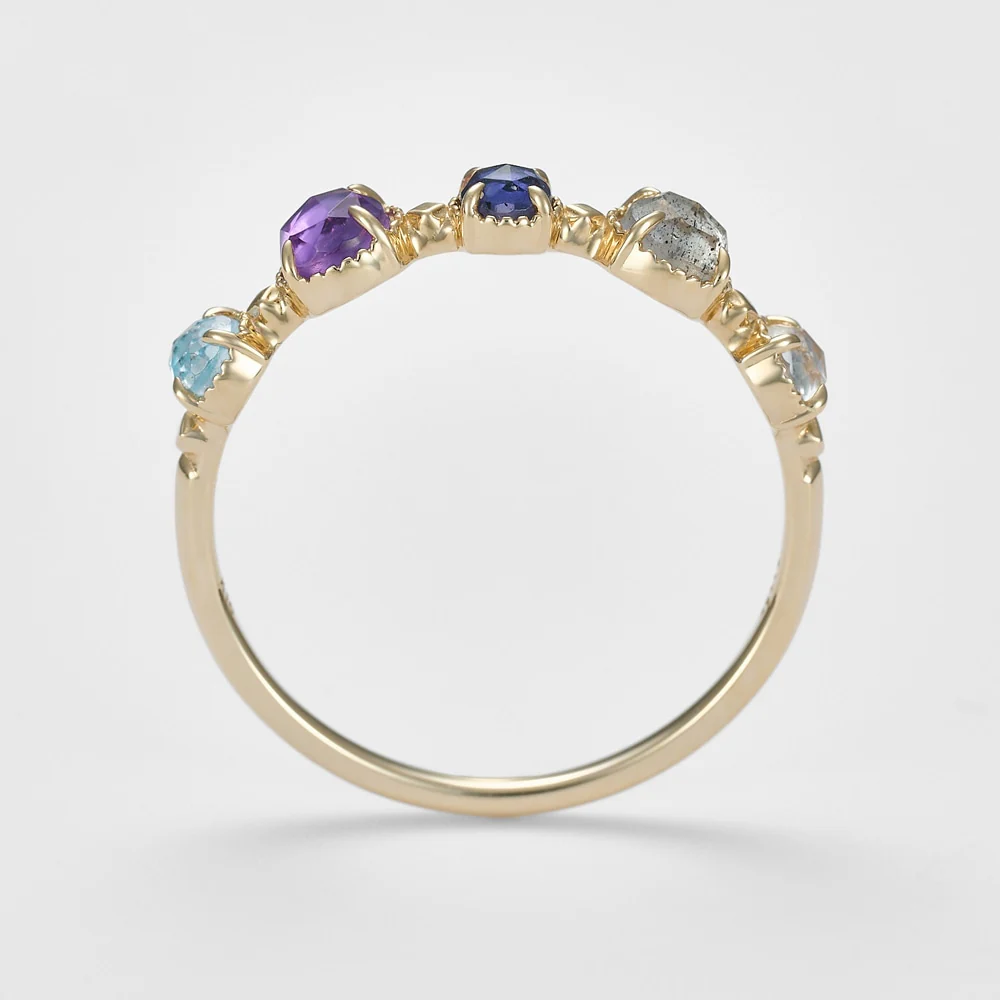 K10 Multi-Stone Ring (L) - Image 4