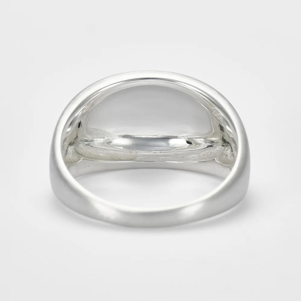 Silver Diamond Ring - Image 3