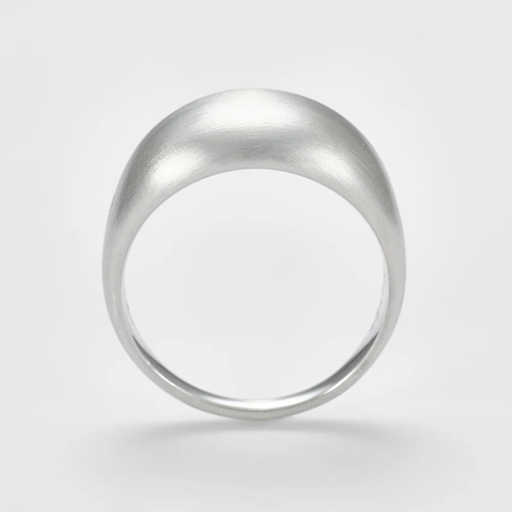 Silver Diamond Ring - Image 4