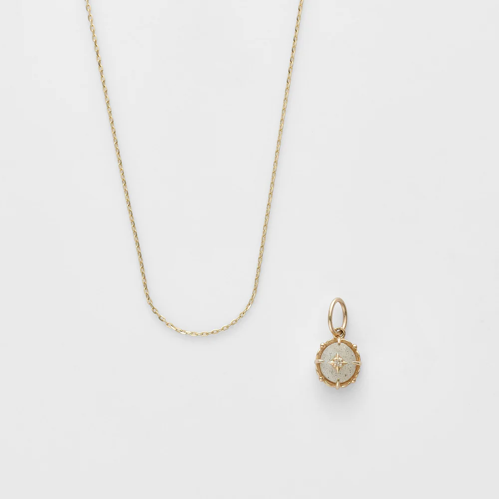K10 Shell/Labradorite Necklace Charm Set - Image 3