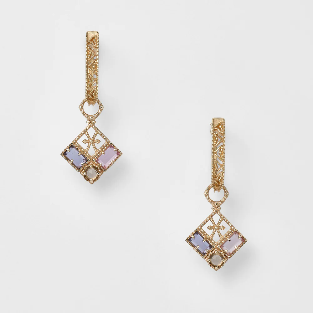 K5 Multi-Stone Earring Charm - Image 3