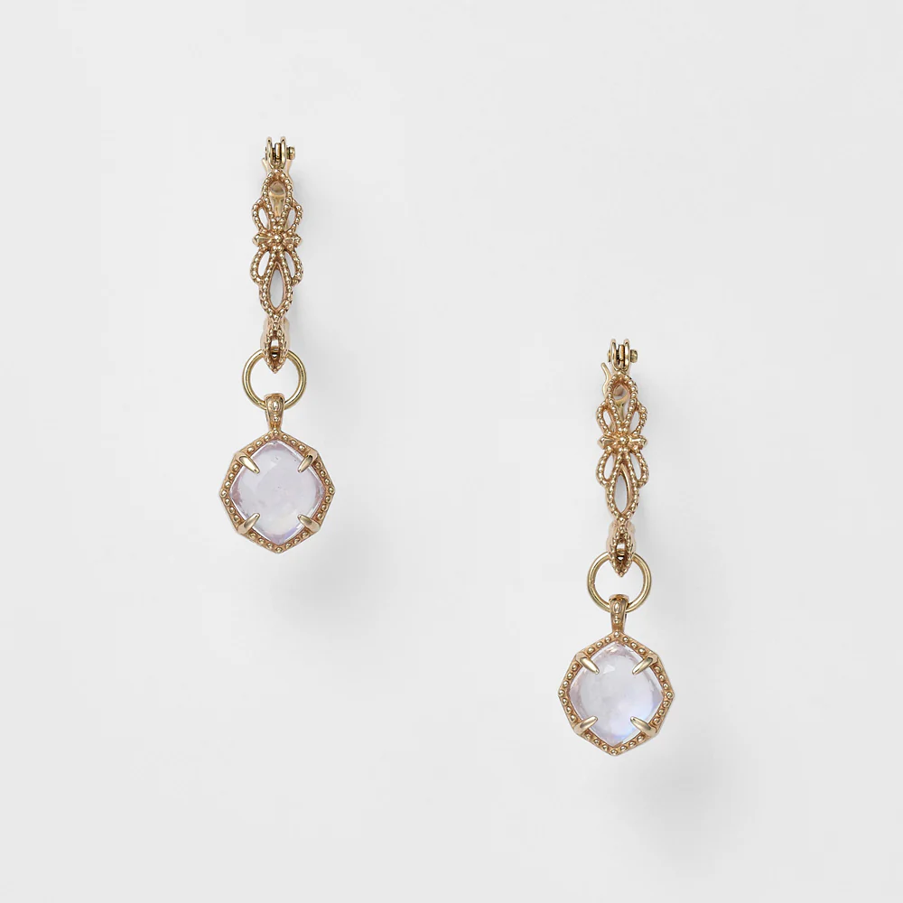 K5 Amethyst/Labradorite Earring Charm - Image 3