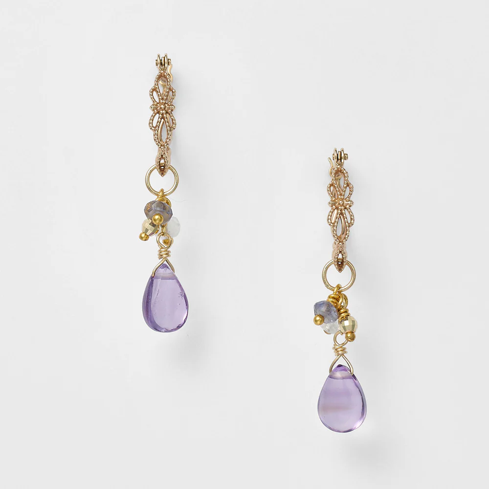 K10 Multi-Stone Earring Charm - Image 2