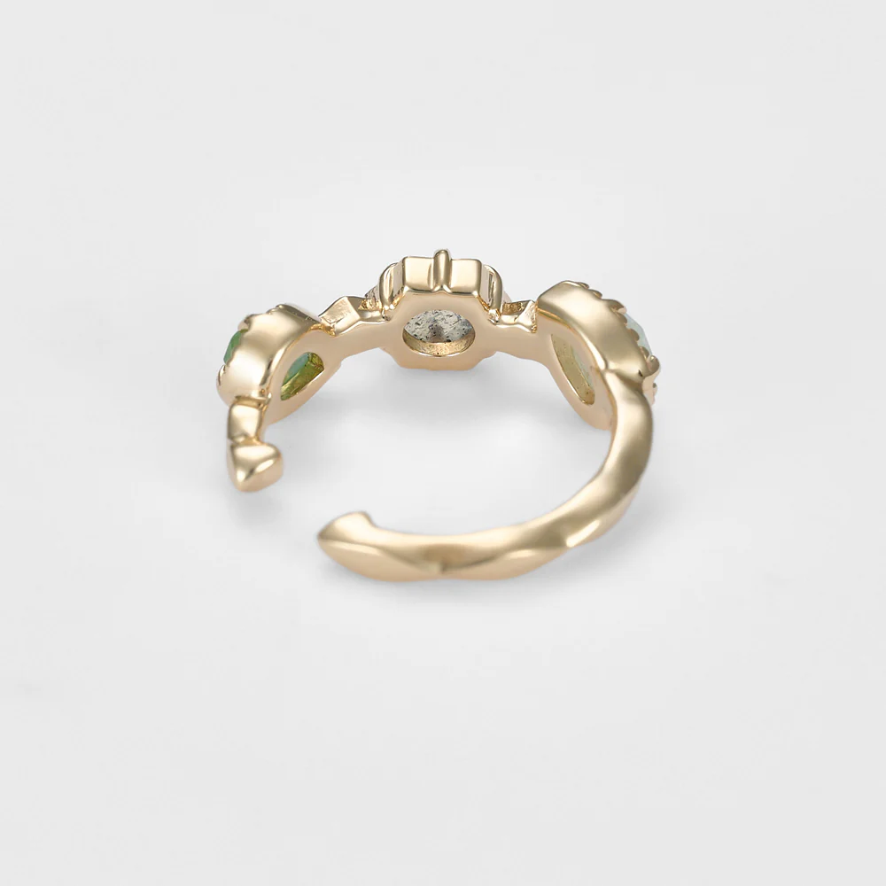 K5 Multi-Stone Ear Cuff (Single Ear) - Image 3
