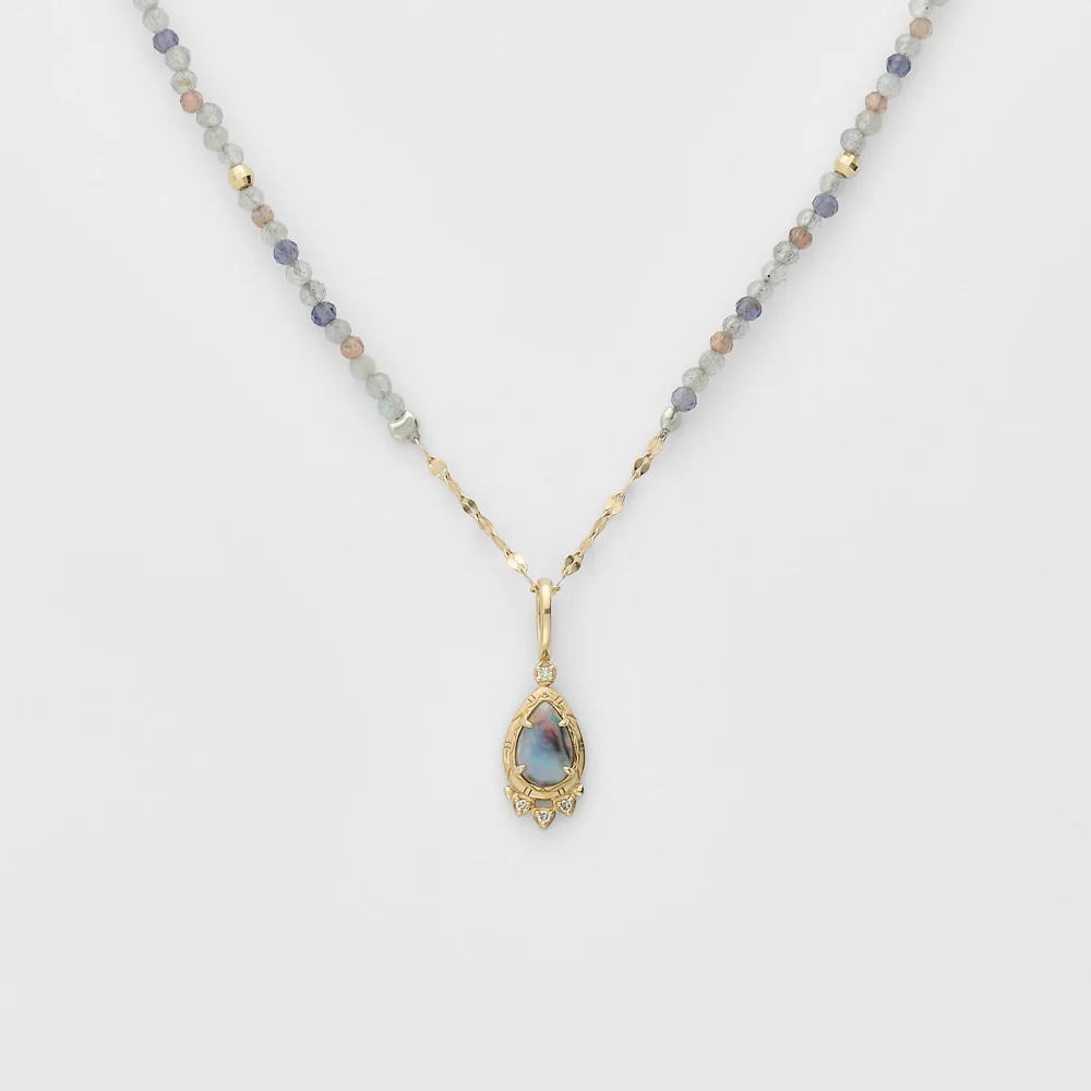 K10 Multi-Stone Necklace - Image 3