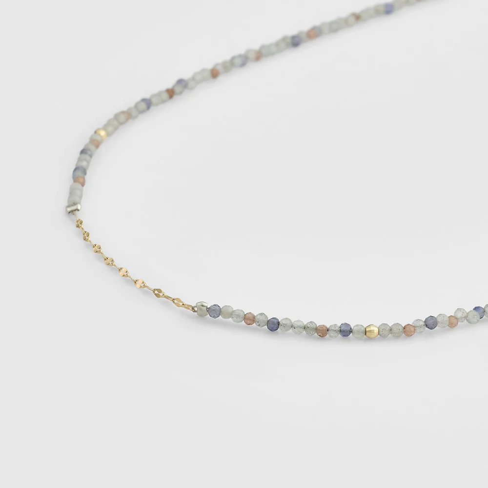 K10 Multi-Stone Necklace - Image 4