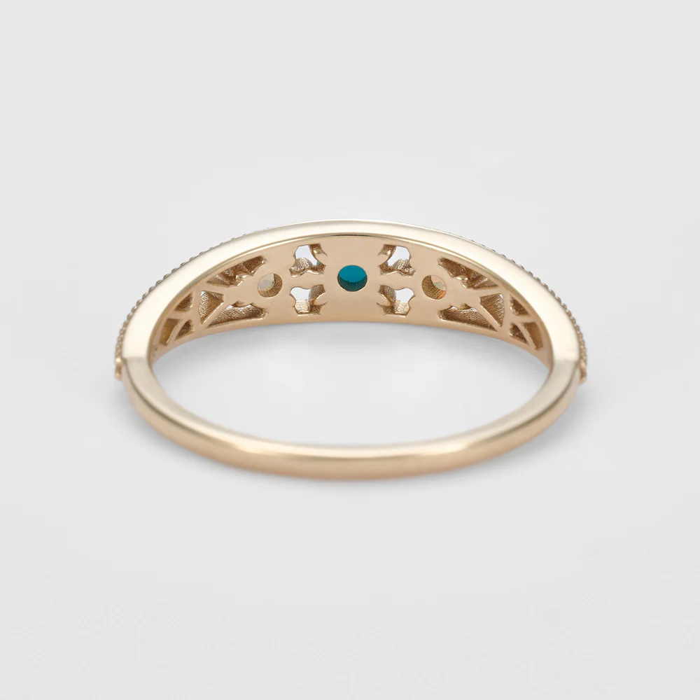 K5 Turquoise/Opal Ring - Image 3