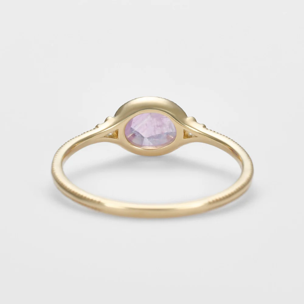 K10 Feldspar/Amethyst Ring - Image 3
