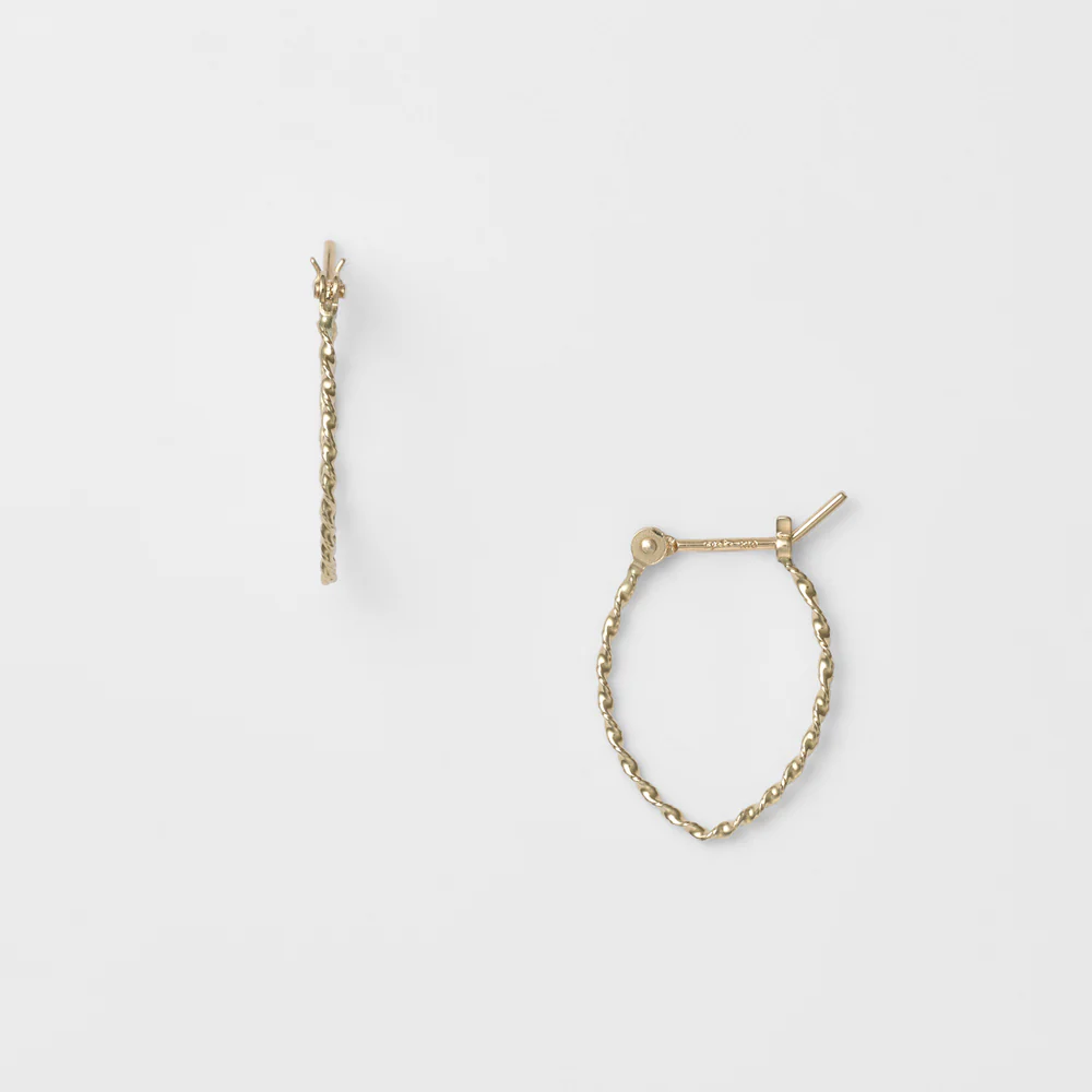 K10 Hoop Earrings - Image 2