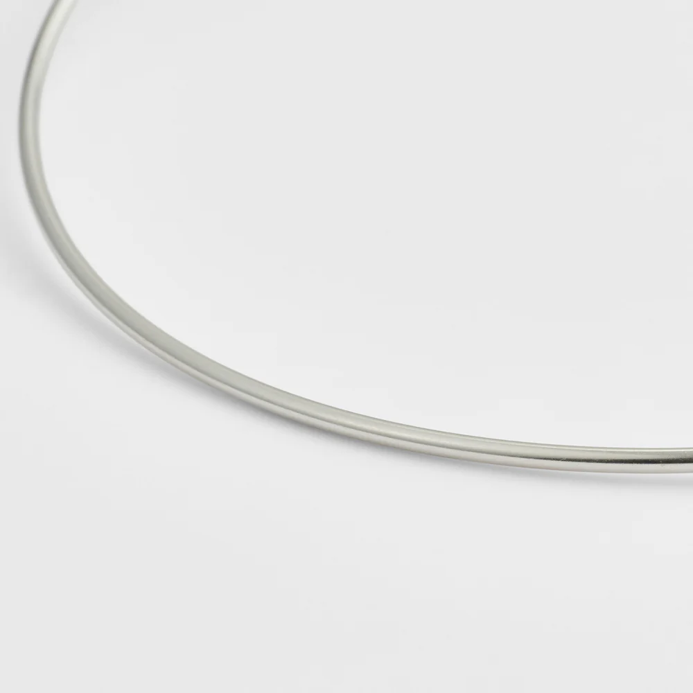 Silver Choker Necklace - Image 2