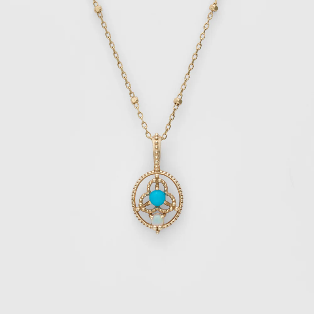 K5 Turquoise/Opal Charm - Image 3