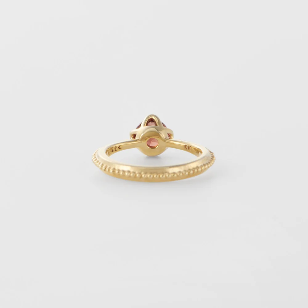 <January Birthstone> K10 Garnet Baby Ring - Image 3