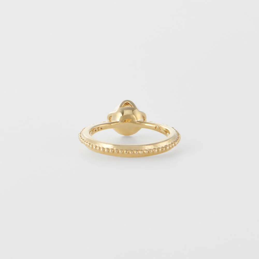 <June Birthstone> K10 Pearl Baby Ring - Image 3