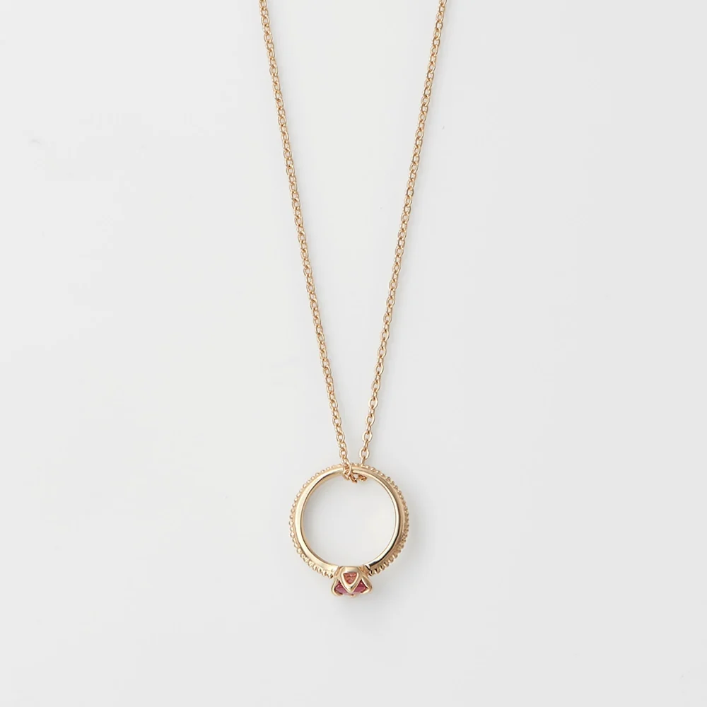 <July Birthstone> K10 Ruby Baby Ring - Image 4