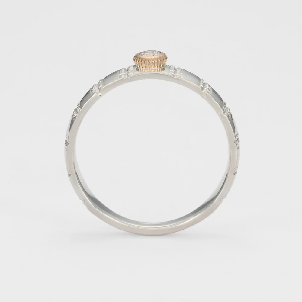 Silver/K5 Diamond Ring (L) - Image 3