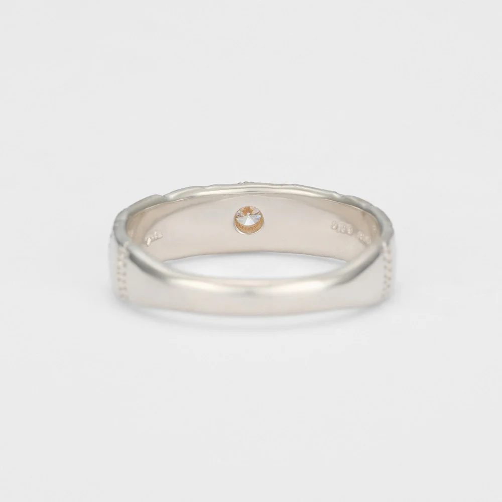 Silver/5K Diamond Ring (S) - Image 3