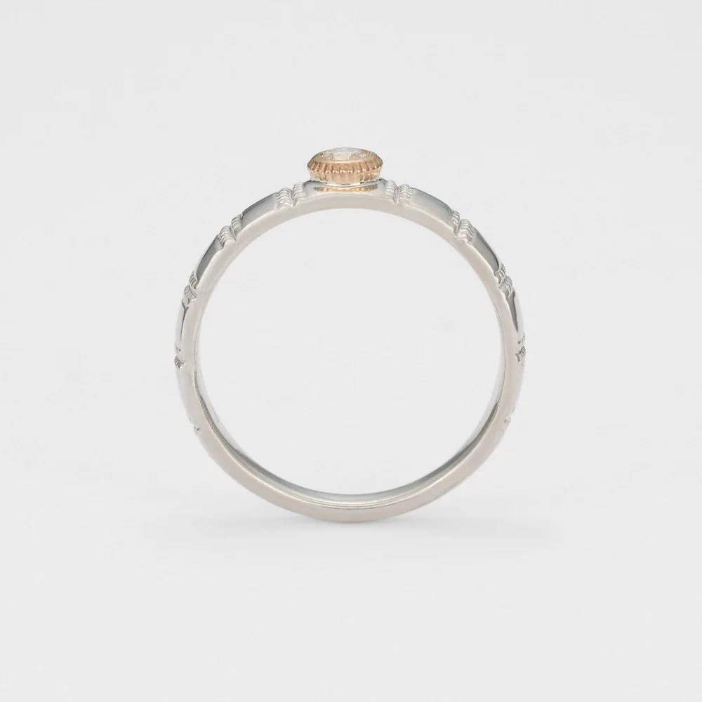 Silver/5K Diamond Ring (S) - Image 4