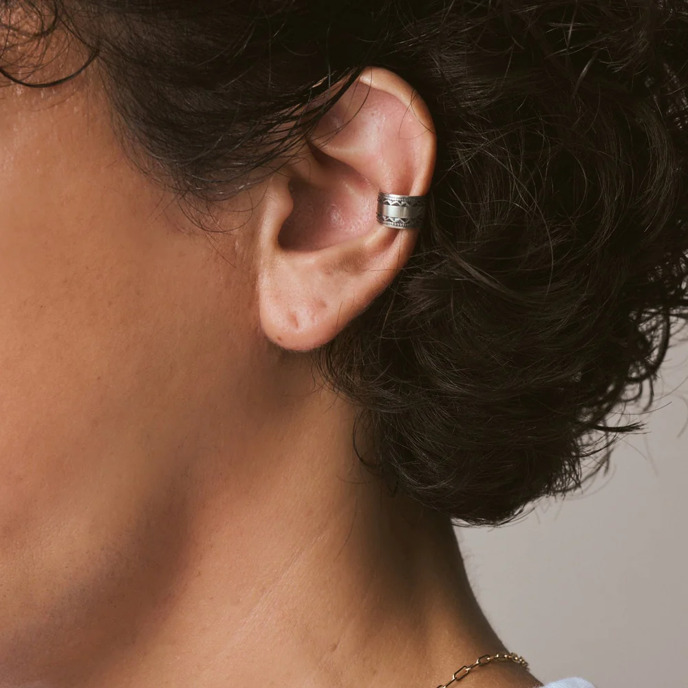 Silver Ear Cuff (Single Earring) - Image 4
