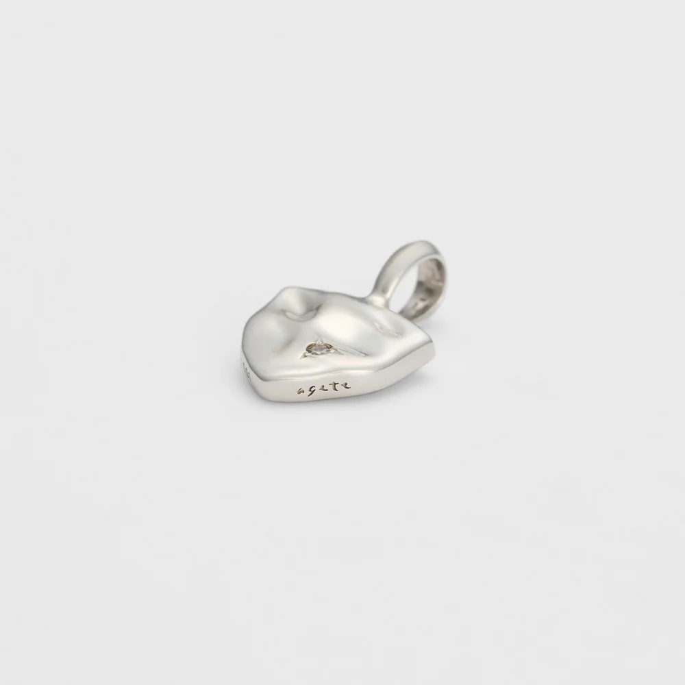Silver Diamond Charm - Image 3