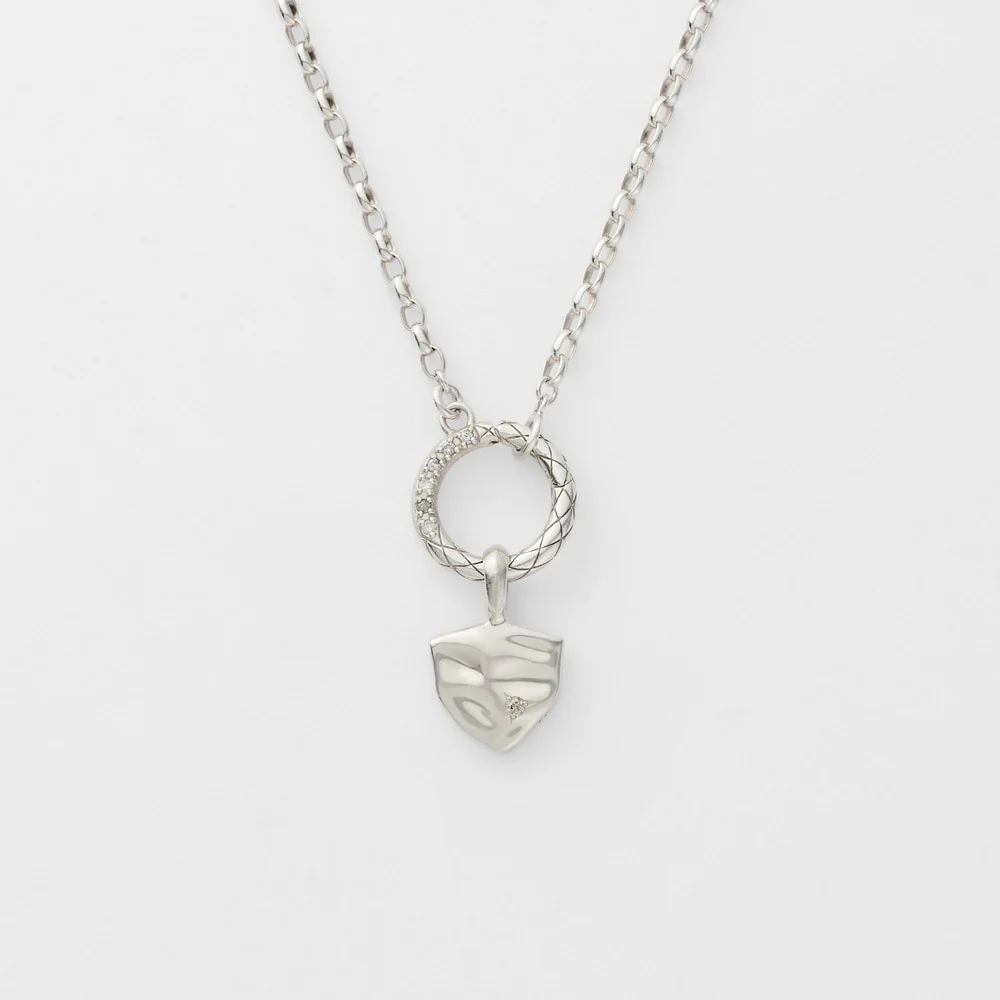 Silver Diamond Charm - Image 4
